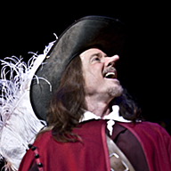 Greg Wood en Cyrano de Bergerac © Lee A. Butz, Pennsylvania Shakepeare Festival